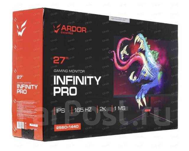 Игровой монитор 27"ardor gaming infinity PRO AQ27H, ЖК (LCD, LED, QLED ...