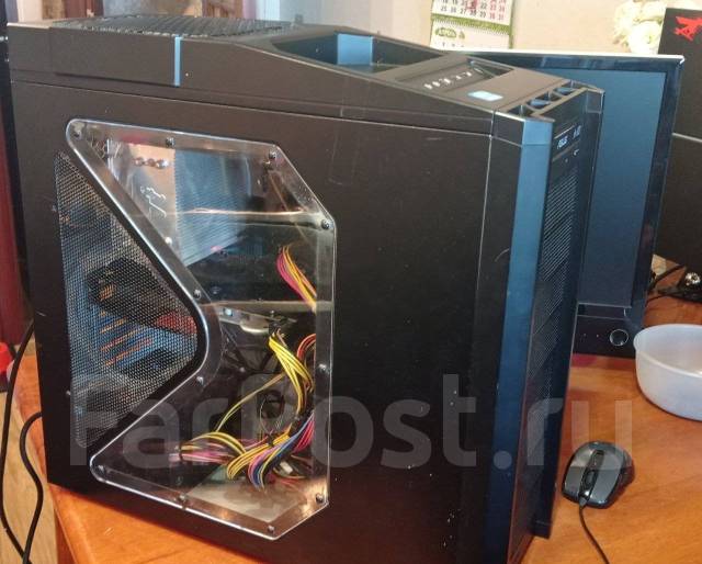 ПК для игр и учебы: FX6300 4,5ГГц, RX470 4ГБ, SSD, HDD, монитор 24", б ...