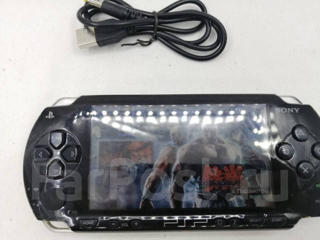 Игровая приставка Sony PSP PlayStation Portable 1000 16GB +500игр, б/у ...
