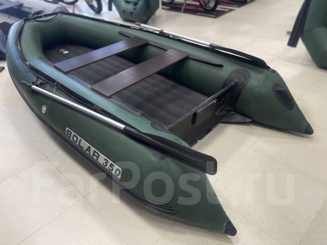 Лодка пвх Solar 350, без двигателя, 2017 год, 3,50 м. надувной (пвх), б ...