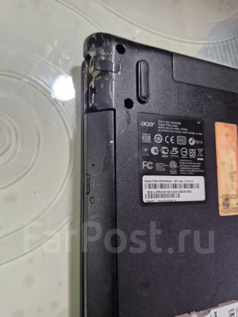 Acer Aspire 7750G. 17.3", 2,3����, WiFi: 1, Bluetooth: 1 ����