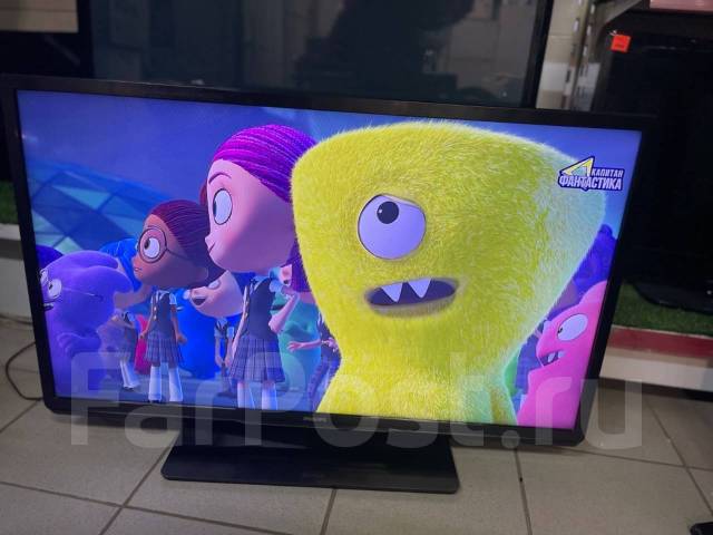 Телевизор Philips 40" (102 см) в отличном состоянии. Smart TV, LED, б/у ...