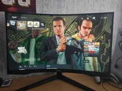 Samsung. 27", ���������� �� (LCD, LED, QLED) ����