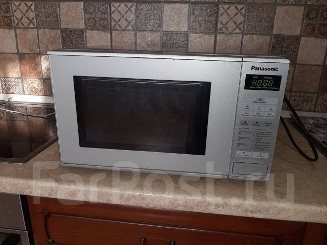 Микроволновка Panasonic, б/у, в наличии. Цена: 1 500₽ в Находке