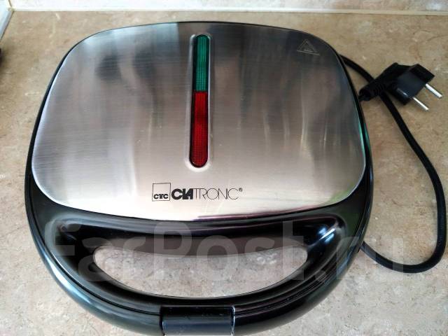 Электровафельница со сменными панелями Clatronic ST/WA 3670 Multigrill ...