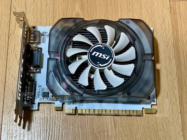 Видеокарта MSI GeForce GT730 2GB, б/у, в наличии. Цена: 1 999₽ во ...