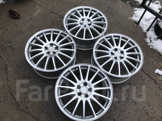 Литые диски R17. 5x100 Bridgestone из Японии, 17", 1 шт, 4 шт, б/у, в ...