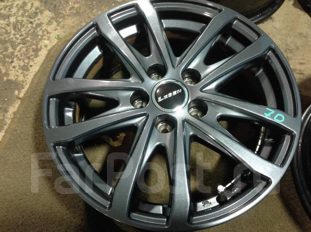 Литьё R15 (5*100) Leben, из Японии, N-70, 15", 1 шт, Ширина диска 6.0 ...