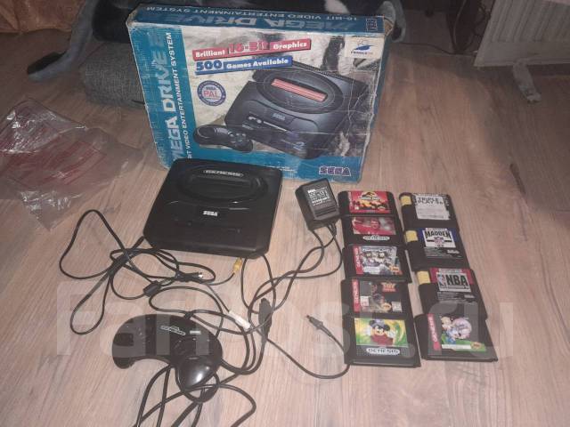 Sega Genesis 2 США 220V (люкс) + игры, б/у, в наличии. Цена: 17 000₽ во ...