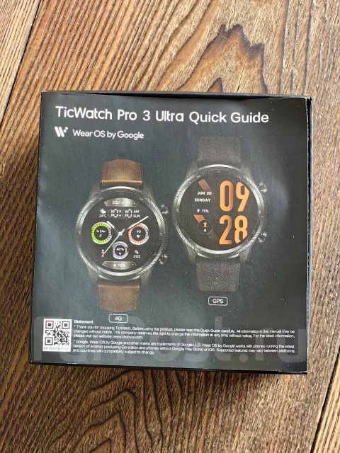 TicWatch Pro 3 Ultra. GPS, NFC, IP68 ����