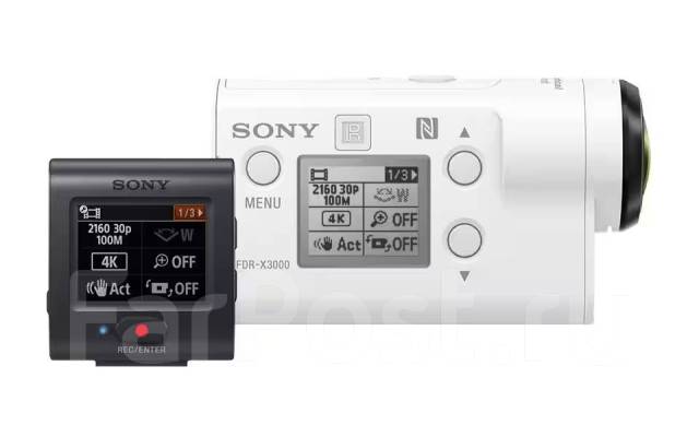 ЭКШН-Камера SONY FDR-X3000, с объективом, б/у, в наличии. Цена: 30 000 ...