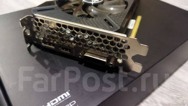 Видеокарта Palit GeForce GTX 1660 Super GamingPro 6 ГБ 192, б/у, в ...