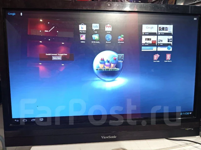 ViewSonic. 22", ���������� �� (LCD, LED, QLED) ����