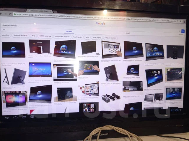 ViewSonic. 22", ���������� �� (LCD, LED, QLED) ����