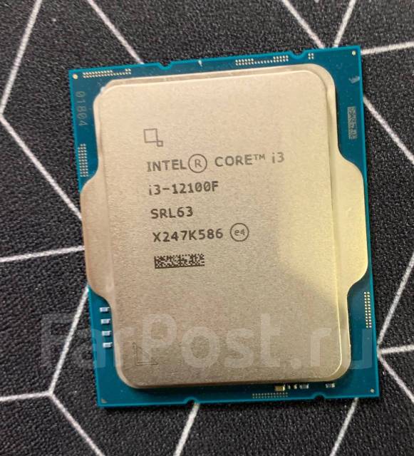Intel Core i3-12100F, б/у, в наличии. Цена: 5 000₽ во Владивостоке