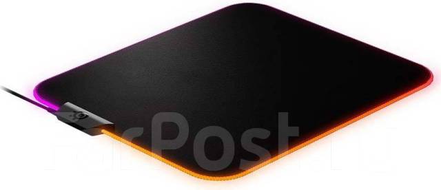 Коврик для мыши SteelSeries QcK Prism, б/у, в наличии. Цена: 2 000₽ во ...