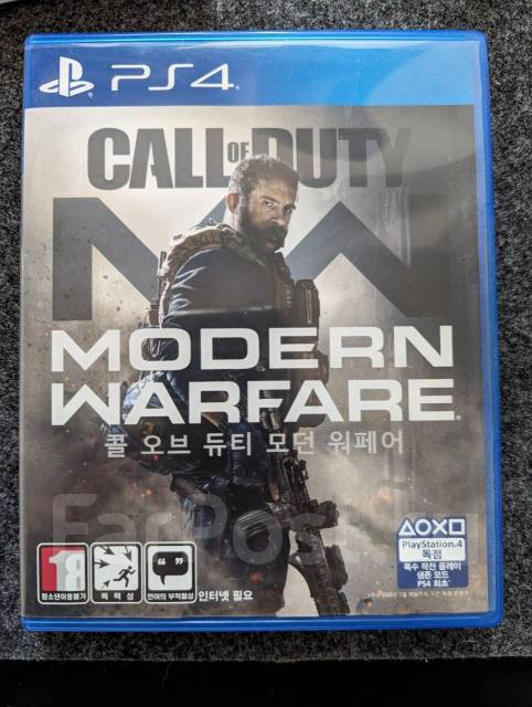 Игра Call of Duty Modern Warfare (2019) [PS4], диск, Sony PlayStation 4 ...