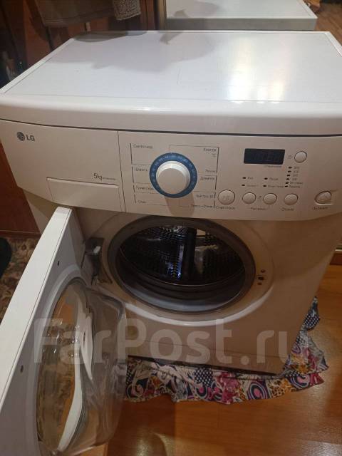 Продам стиральную машинку, LG, 5,5 кг, б/у, в наличии. Цена: 5 000₽ во ...