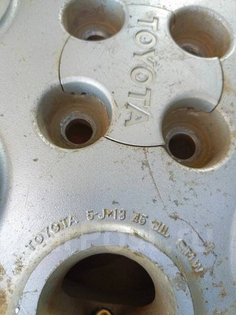 Диски 13 литые Toyota, 13", 1 шт, 4x100, 5,00 кг. 54,0 мм. 2 шт, б/у, в ...