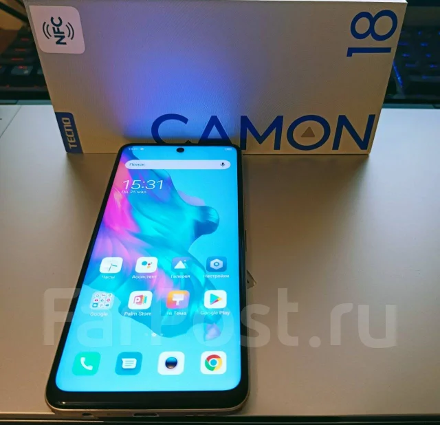 Tecno Camon 18. �/�, 128 ��, �����, 4G LTE, NFC ����