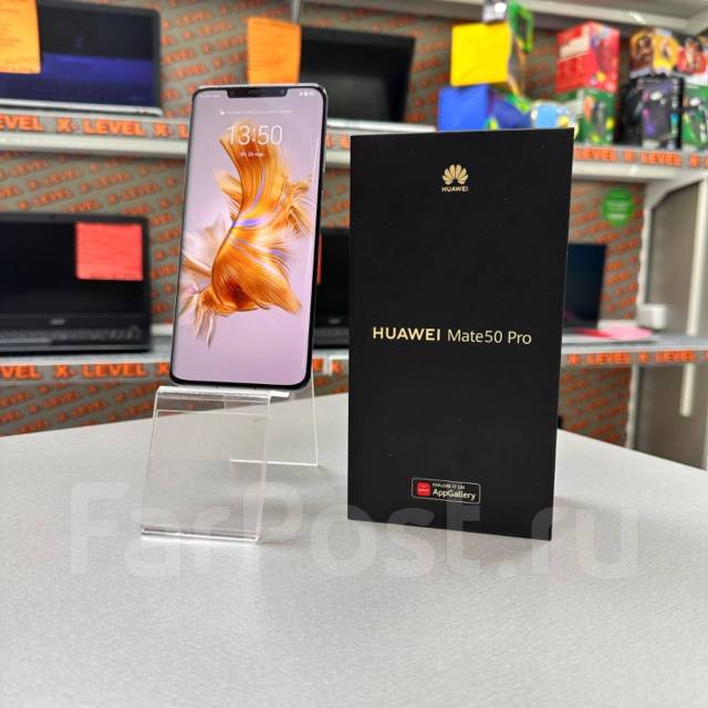 Huawei Mate50 Pro 8/256 ГБ черный. X-Level, 6.74", моноблок, 3G, 4G LTE ...