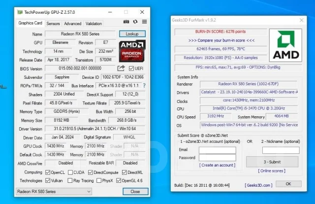 Radeon RX 580 ����