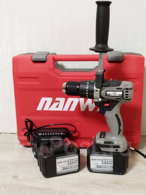 Шуруповёрт Nanwei, новый, в наличии. Цена: 8 000₽ в Комсомольске-на-Амуре