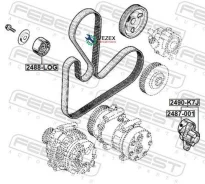 ���������� ����� Febest 2490K7J 2490K7J ����