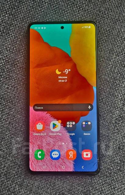 Samsung Galaxy A51 4/64gb, 64 гб, 6.50", черный, 3G, 4G LTE, Dual-SIM ...