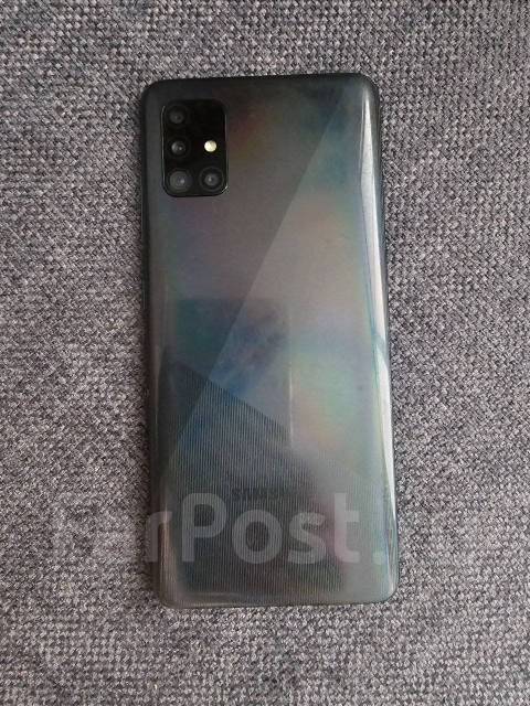 Samsung Galaxy A51 4/64gb, 64 гб, 6.50", черный, 3G, 4G LTE, Dual-SIM ...