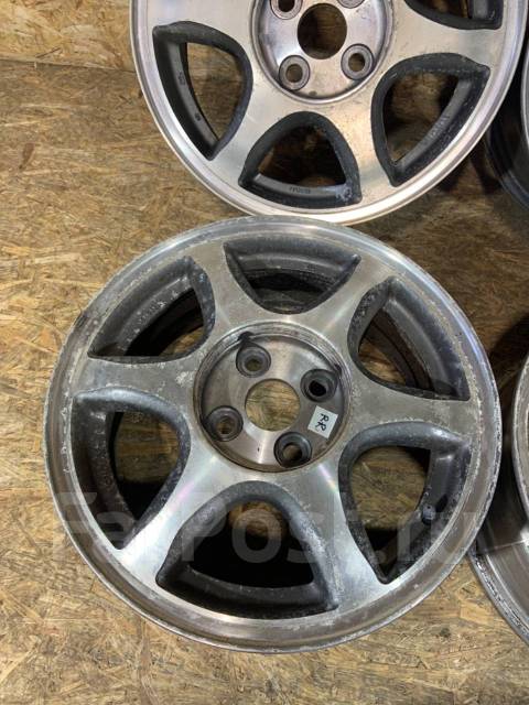 Диски BZR Toyota 4/100. R15. Ширина 6j. Вылет 39. Комплект 4шт, 15