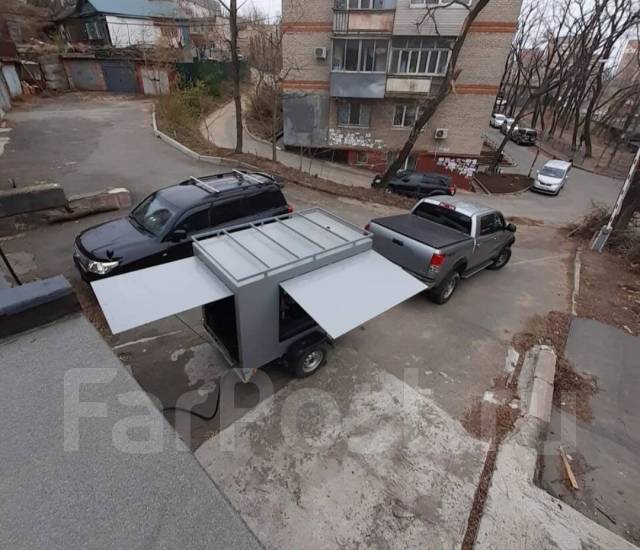 Легковой прицеп(будка)Курганские прицепы, общего назначения, 1 000 кг ...