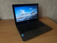 Acer Chromebook C720. 11.6", 1,4����, ��� 2048 ��, ���� 32���, WiFi: 1, Bluetooth: 1, ����������� �� 10��. ����