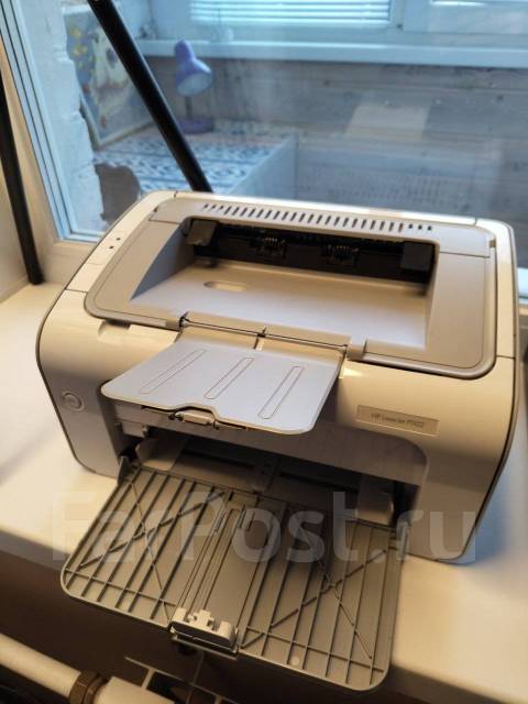 Лазерный принтер HP Laserjet P1102. Полный комплект, б/у, в наличии ...