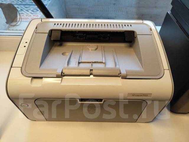Лазерный принтер HP Laserjet P1102. Полный комплект, б/у, в наличии ...