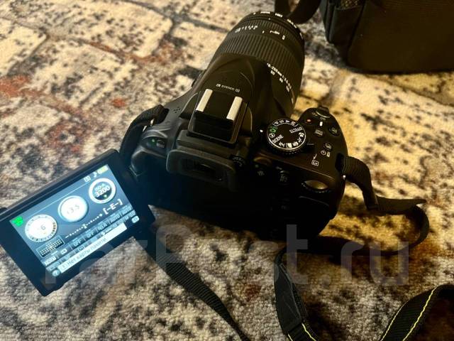 Продаётся фотоаппарат Nikon D5200, б/у, в наличии. Цена: 18 500₽ во ...