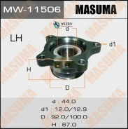 ������� ������ Toyota LAND Cruiser Prado 15- ���. � ��� ���. Masuma MW11506 MW11506 ����