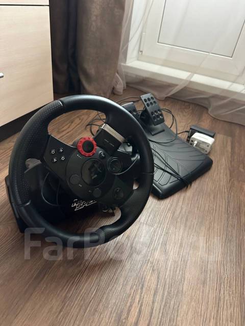 Руль logitech driving force gt, б/у, в наличии. Цена: 9 000₽ во ...
