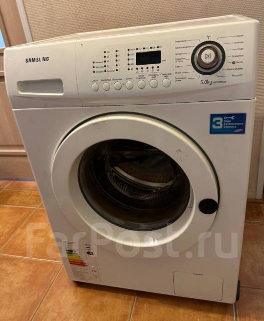 Стиральная машинка Самсунг Samsung wf0508nyw, 5,0 кг, б/у, в наличии ...