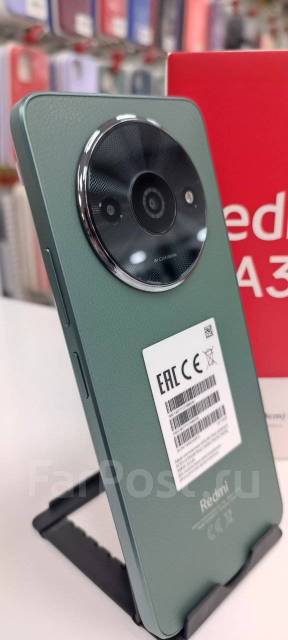 Смартфон Xiaomi Redmi A3 4/128B Forest Green, моноблок, зеленый, 4G LTE ...