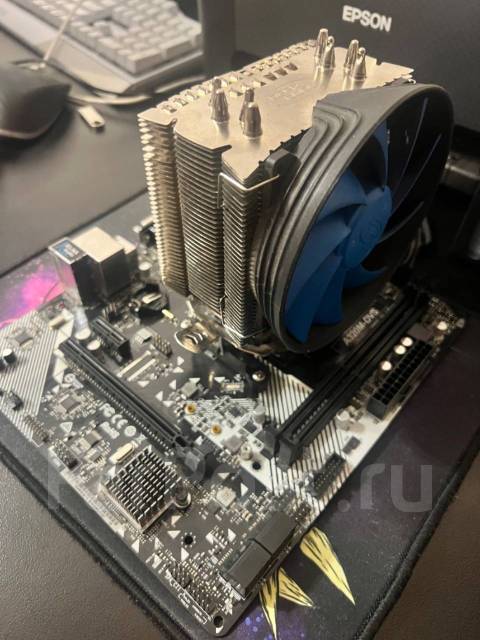 Материнская плата и процессор, Socket AM4, ASRock, б/у, в наличии. Цена ...