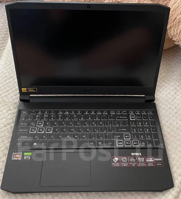 Acer Nitro 5. 15.6", 3,3����, ��� 16 ��, ���� 1 000���, WiFi: 1, Bluetooth: 1 ����