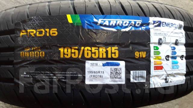 Farroad FRD16, 195/65 R15, 15", 1 шт, в наличии, 195 мм, 65 % ...