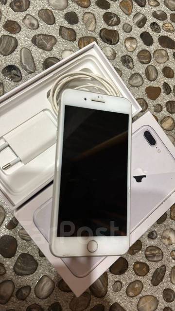 Телефон, Apple iPhone 8 Plus, 64 гб, белый, б/у, в наличии. Цена: 11 ...