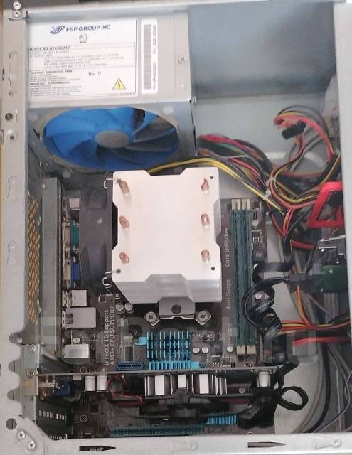ПК 6 ядер, 6 пот. AMD FX 6300, RAM 8.00GB, SSD 128(новый)+320GB, 550w ...