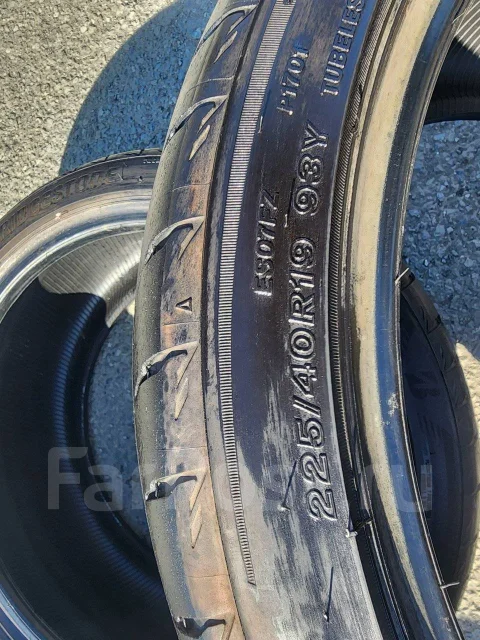 Bridgestone Potenza S007. ������, 2019 ���, �/�, ����� 20 % ����