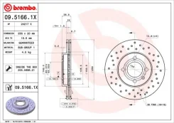 09.5166.1X_���� ���� 0951661x Brembo 0951661X ����