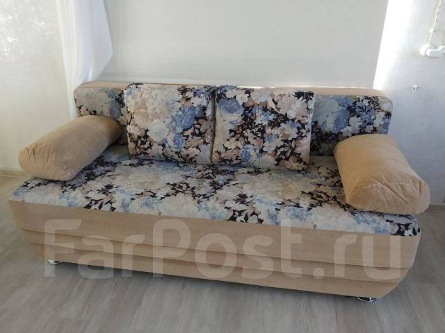 Продам диван б, у, выкатной, ткань, пружины змейка, 190,0 см, 80,0 см ...