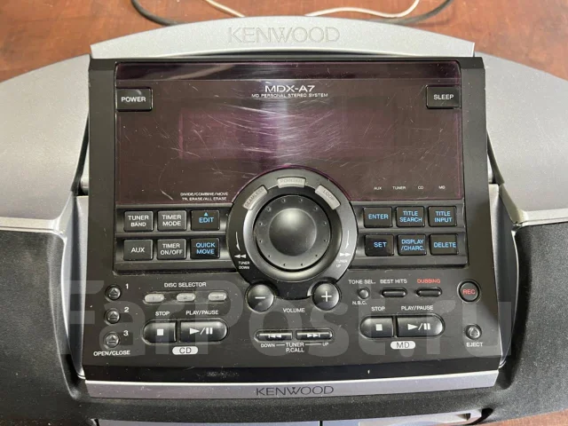 CD MD бумбокс Kenwood MDX-A7, б/у, в наличии. Цена: 18 000₽ во