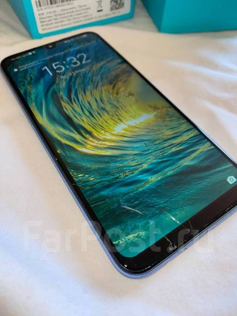 Honor 10 lite, 64 гб, 6.21", моноблок, синий, 4G LTE, б/у, в наличии ...